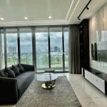 Cho thuê căn hộ 3 phòng ngủ Empire City Quận 2, Tầng Thấp, View đẹp, đầy đủ nội thất