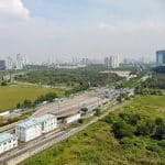 Căn 2 phòng ngủ cho thuê Empire City toà Linden không nội thất view L81