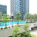 Cho thuê căn hộ Empire City 1 phòng ngủ view hồ bơi khu Tilia full nội thất